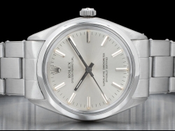 Rolex Oyster Perpetual 34 Argento Oyster Silver Lining Dial 1002 